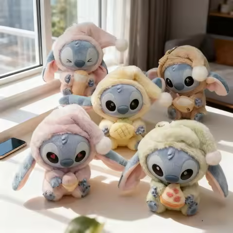 Disney Hot Sales Stitch Blind Box Eat Some Thing Before Sleep Series stylish ornament Pendant Great 
