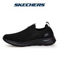 Skechers สเก็ตเชอร์ส รองเท้าผู้ชาย Men GOwalk Arch Fit Iconic Walking Shoes - 211128-BLK Men's Arch Fit  Sports Sneakers PLUS Size EU40-48