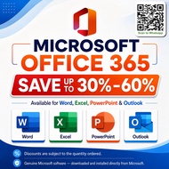 [GET FREE LICENSE PROMO] with Microsoft 365 (Office Software) - Word/Excel/Powerpoint/Outlook (3/6/1
