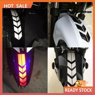 CWS~ Cool Stylish Motorcycle Sticker Reflective Motorbike Fender Decals Decoration