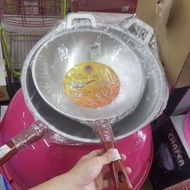 Thick Aluminum Handle Pan/Frying wok/Handle wok/stemmed pan/hot cooking pan/Alloy stem pan
