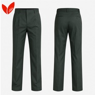 SECONDARY SCHOOL PANTS DARK GREEN / MENS SCHOOL PANTS / SECONDARY SCHOOL DARK GREEN LONG