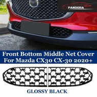 Mazda CX30 Glossy Black Fog Lower Bumper Grill Net Cover CX-30