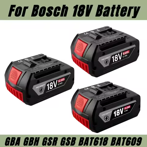 🌍Fast delivery 18v 10000/12000mAh bateria for bosch 18v power tools GSR GDR GSB GDX GKS GWS GLL GOP