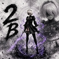 Female Character Model - 2B