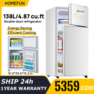 Mini Refrigerator inverter Refrigerator With Freezer HD Inverter Small Refrigerator save electricity Double door fridge