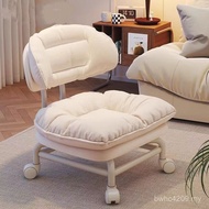 Pulley Baby Silent Mobile Small Low Stool Stool Handy Tool Universal Wheel Belt Children with Bench 