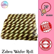 Harga Pemborong Ready Stock  Biskut Timbang Wafers Roll chocolate/ Zebra Roll biskut/ Chocolate Roll