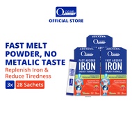 [Bundle of 3] Fast Absorb Iron Energy Formula (28s)- Ocean Health (Replenishes Iron, Fights Tirednes