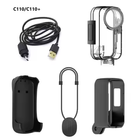 For SJCAM Accessories Camera Waterproof Case /Cable for SJCAM C110/110+ Protective Cover Protect Fra