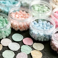 Candy color wax beads
