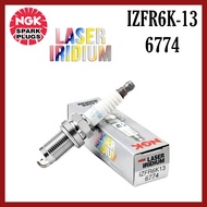 NGK IZFR6K-13 (6774) Laser Iridium Spark Plug For Vios/ Camry/ City/ Accord/ Jazz/ Fit