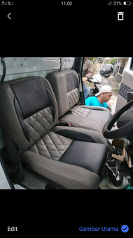 Sarung / cover jok mobil Grandmax pickup / pelapis jok mobil / jok variasi mobil grandmax pickup