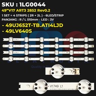 Backlight TV LG 49 Inch 49UJ652T 49LV640S 49βV17 ART3 2852 Rev0.2