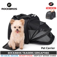 [SG seller] RockBros Pet carrier pet bag bicycle pet carrier 25L pet backpack Bicycle Pet Pannier Bag Multifunctional