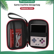 ❖Dreamlandss❖  Game Console Storage Bag EVA Wear-resistant Protective Storage Pockets Shockproof With Lanyard for Miyoo Mini/Miyoo Mini+/RG35XX