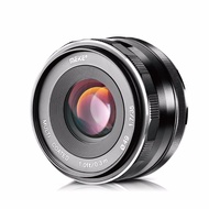 Meike 35mm f1.7 APS-C Large Aperture Manual Focus Lens For Fuji X/Sony E/Canon-EF-M/Olympus Micro 4/3 Mount cameras
