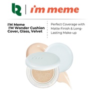 I'M Meme I'M Wonder Cushion Cover, Glass, Velvet