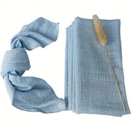 餐巾锁边餐巾竹节棉口布邹布西餐桌布艺42*42cmNapkin Locked Edge Napkin Glub Cotton Mouth Cloth Zou Bu Western Food bayis