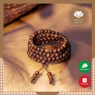 Agarwood Bracelet 108 Premium Natural 100% Agarwood Beads - Peaceful And Relaxing Delivery | Pink Bear