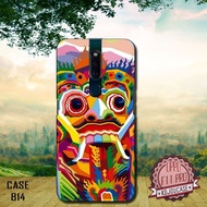 Custom case 3D fullprint Oppo F11 Pro motif Barong Bali