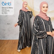 TERLARIS BAJU WANITA DRESS MAXI MIDI Gamis Jumbo  SERUNI Maxi Binti