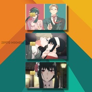 21-23 POPULAR KTP SKIN SPY X FAMILY CHARACTER AH1EB/5BMWJ GARSKIN ATM CARD ANIME SPY X FAMILY POPULA