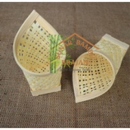 Pointed Tissue Holder | Tissue Holder | Bamboo Tissue Holder | Unique Tissue Holder | Basket Basket 