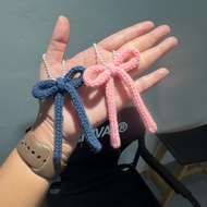 Bow Crochet Keychain handmade