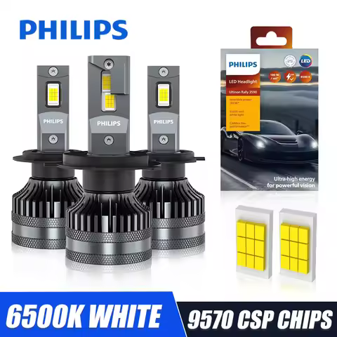 Philips Ultinon Rally 180W 3590 H7 H11 Led Headlight Bulbs High Power H1 H4 H8 9005 HB3 9006 HB4 901