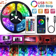 Bluetooth 2835 RGB Led Strip Lights 0.5-5M 5V USB led strip TV BackLight Room Decoration Led Tape Diode Flexible Ribbon
﻿