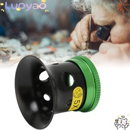 LUOYAO Eye Loupe, 5X/10X/15X/20X Magnification High Hardness Watchmaker Loupe, Portable Sapphire Gla