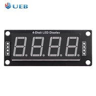 ตัวบอกเวลา0.56นิ้วโมดูลแสดงผล IC 7-Segment 4-Digit 5V TM1637.h แสดงหลายสีสำหรับ Arduino