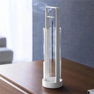 雜乜鋪 - 可拆式倒掛香爐架附玻璃杯（白色） 香灰收集器 薰香爐 清潔便利 適配香棒 是瑜珈冥想 放鬆及居家裝飾 實用好物