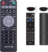 Unblock Tech Original Remote Control Black for Ubox 8 Ubox9 Set-top Learning Remote Gen8 Gen9 Smart TV Box