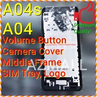 (4 Colors) NEW ORI Full Housing Middle Frame Battery Camera Cover Samsung Galaxy A04s A04 / A047F A0