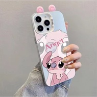 For itel S25 Ultra S23 Plus A90 A80 A70 A60 A50 A50C A48 A05S RS4 P65 P38 P36 Pro Cute Stitch and An