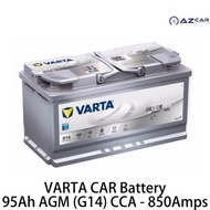 VARTA CAR Battery 95Ah AGM (A5) CCA - 850Amps