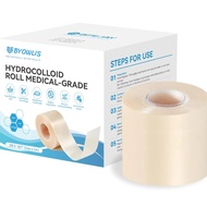 Hydrocolloid Roll Bandages for Wound Care Acne Patches,Extra Large Hydrocolloid Tape Roll Medical-Gr