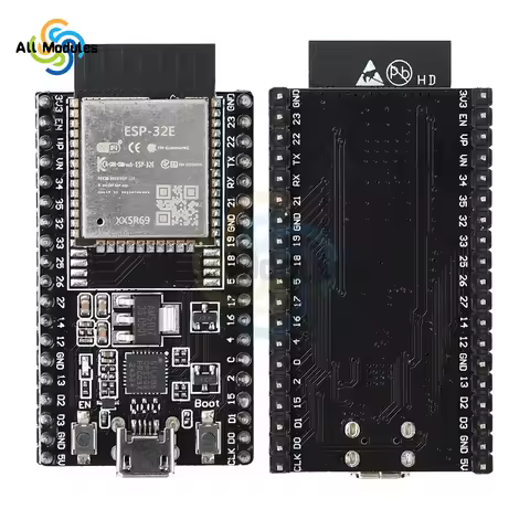 ESP32-DevKitC-32E Development Board Module ESP-32E 4Mb CP2102 Driver Chip Micro USB ESP32 Developmen