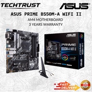 Asus Prime B550M-A WIFI II Am4 Motherboard Combo RYZEN 5 5500X3D/5600GT/5500/ 5600/5600X/5700X/5800X