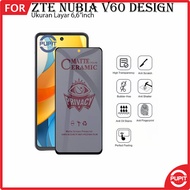 LAYAR Anti-Scratch ZTE Nubia V60 V60 Tempered Glass Screen Protector Full Cover