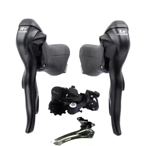 Road Bike Groupset 2x7 2x8 2x9 2x10 Speed Shifter Road Bike Shifters Lever Rear Derailleurs 10 Speed