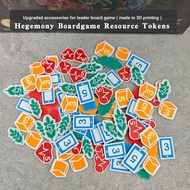 Board Game Accessories Hegemony Boardgame Tokens Upgrade Resource Counter 3D Printing