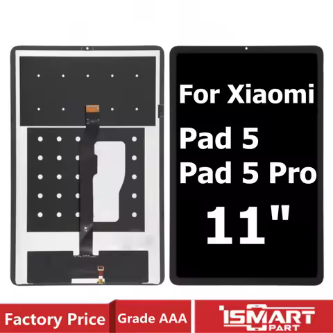 For Xiaomi Pad 5 LCD For Xiaomi Pad 5 Pro 5G Display Touch Screen Digitizer Assembly 11" Pad 5 Pro L