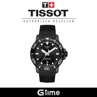 [Official Tissot Warranty]Tissot T120.407.37.051.00 Men's Seastar 1000 Powermatic80 Automatic Diver Watch T1204073705100