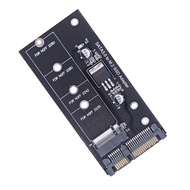M2 SATA Adapter M2 to SATA Adapter M.2 to SATA Converter 2.5" SATA3.0 6Gbps Riser Board B Key Suppor