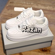 PAMPORMA AF1 ALL WHITE BABAE LALAKI FREE SOCKS