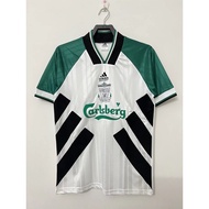 Retro Jersey 93-95 Liverpool Away Sports Football Uniform