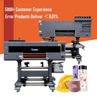 Single Head 8.2' A4 Size DTF Printer for Tshirts and Labels Automatic Grade UV Inkjet Printer with 1